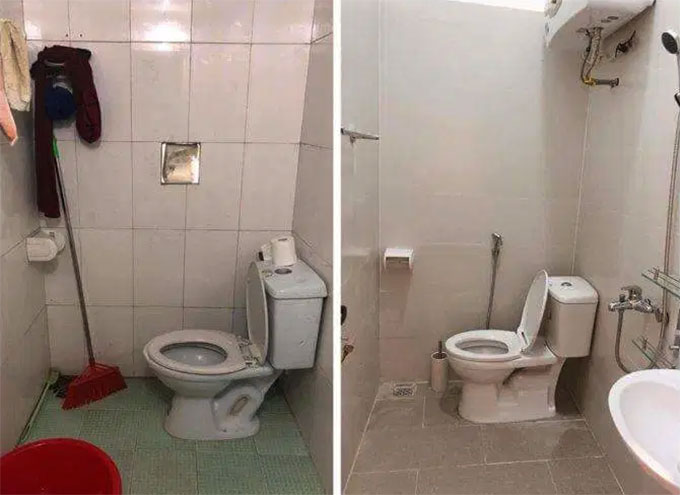 thay gạch mới cho nhà vệ sinh